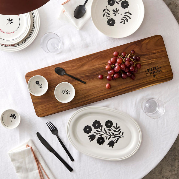 Salt & Pepper Bistro Oval Platter 32 X 22cm