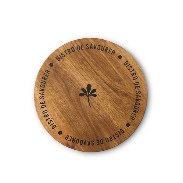 Salt & Pepper Bistro Round Serving Board 28cm