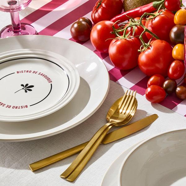 Salt & Pepper Bistro Side Plate 19cm - Set Of 6