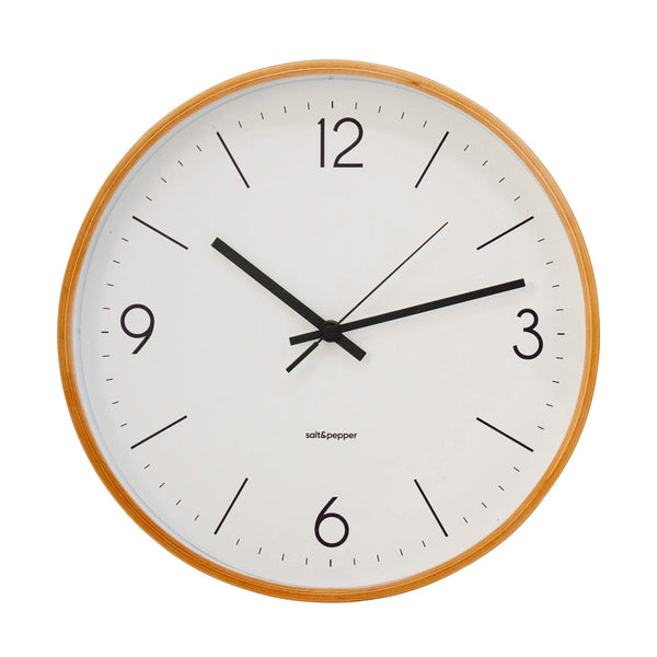 Salt & Pepper Boden Clock 31cm