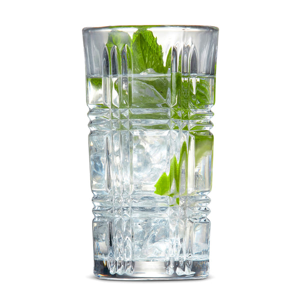 Salt & Pepper Bond Tartan Highballs 315mL - Set Of 4