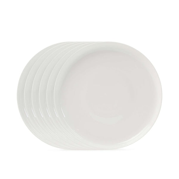 salt & pepper Canteen Entree Plates 22.5cm - Set of 6