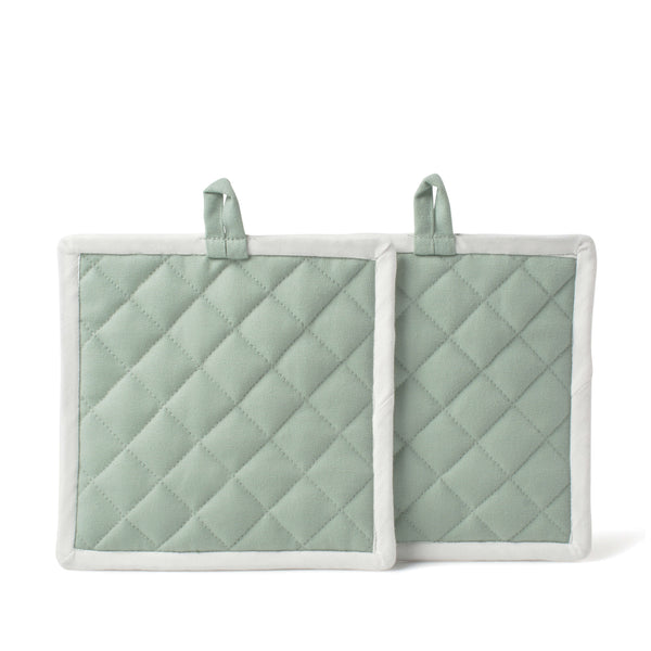 Salt & Pepper Chef Ellie Potholder 20 X 20cm - 2 Piece