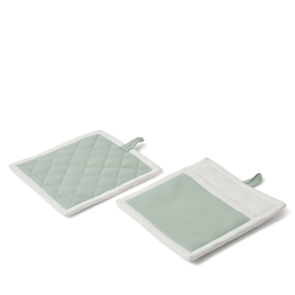 Salt & Pepper Chef Ellie Potholder 20 X 20cm - 2 Piece