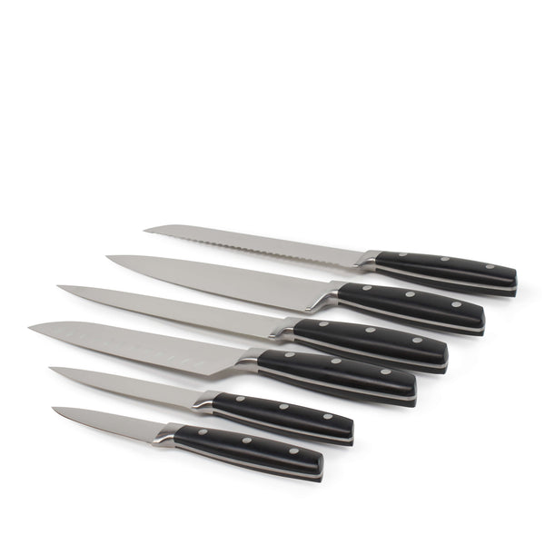 Salt & Pepper Chop Gourmet Knife Set - 7 Piece