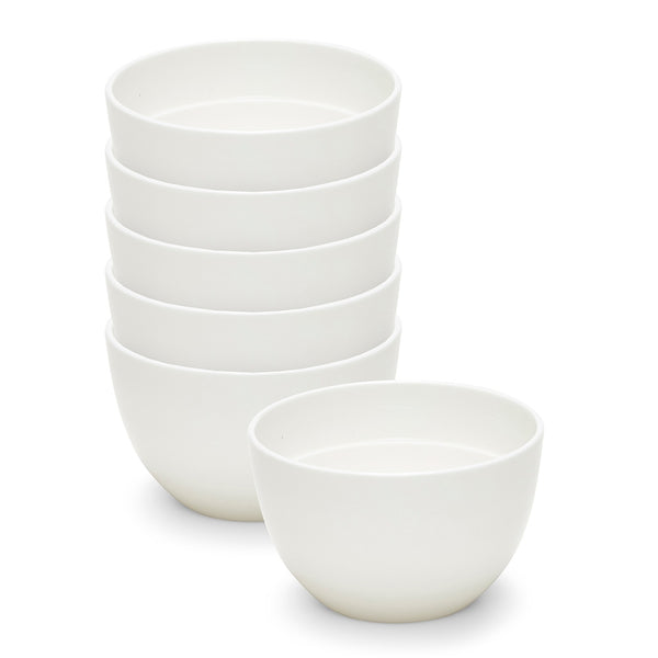 salt & pepper Edge Noodle Bowls 15 x 9cm - Set of 6