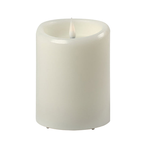 Salt & Pepper Flame LED Moving Candle 10cm