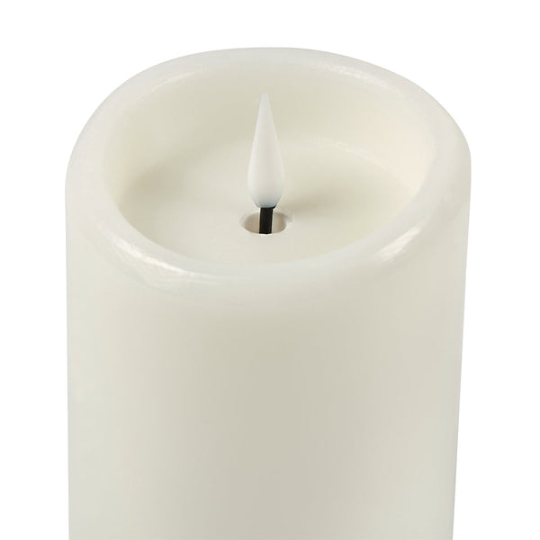 Salt & Pepper Flame LED Moving Candle 10cm