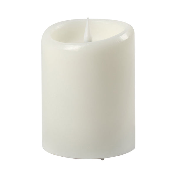 salt & pepper Flame LED Moving Candle 10cm