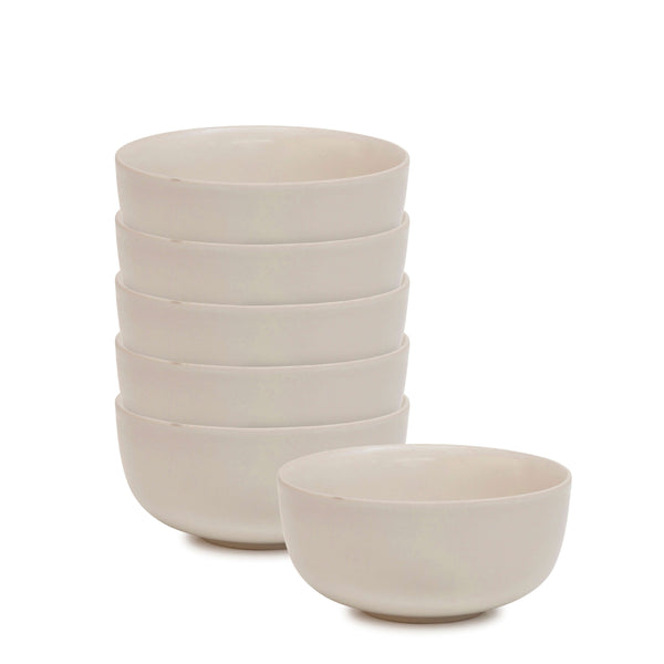 Salt & Pepper Hue Breakfast Bowls 14 X 7cm - Set Of 6