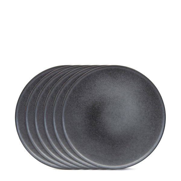 Salt & Pepper Hue Side Plates 20cm - Set Of 6