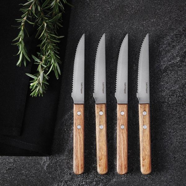Salt & Pepper Industry Steak Knife - Set Of 6