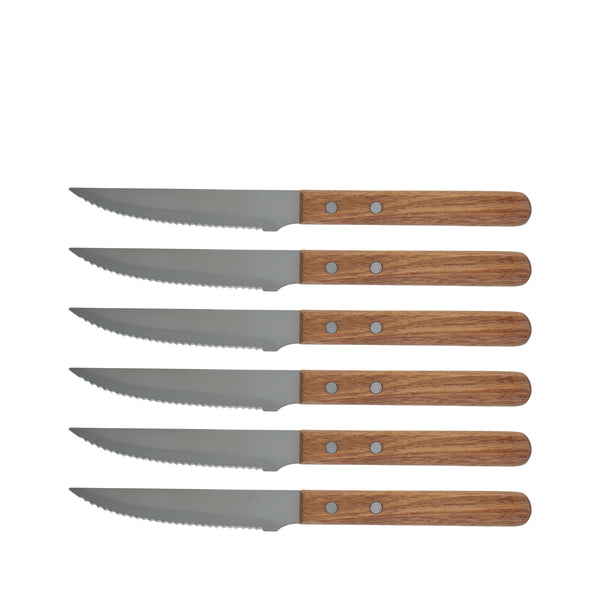 salt & pepper Industry Steak Knife - Set of 6