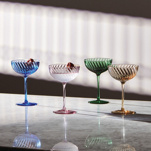 Salt & Pepper Layla Cocktail Glasses 225mL - Set Of 4