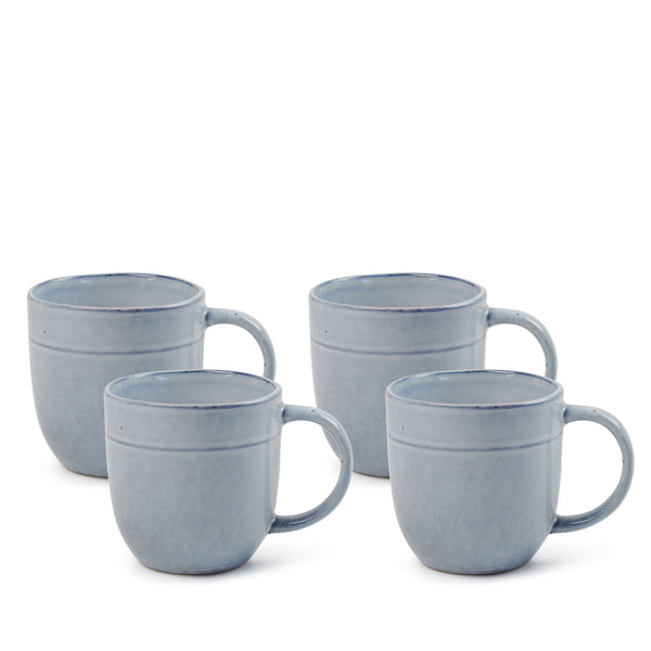 salt & pepper Lorenz Mugs 350mL - Set of 4
