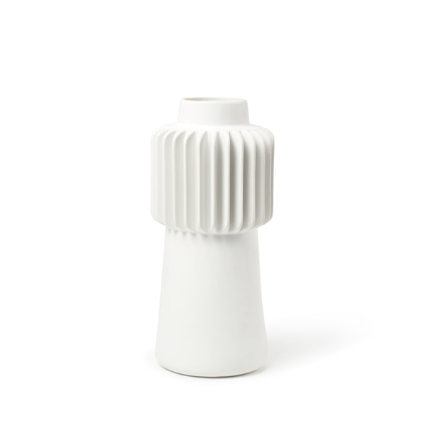 salt & pepper Maxen Vase 12.5 x 27.5cm