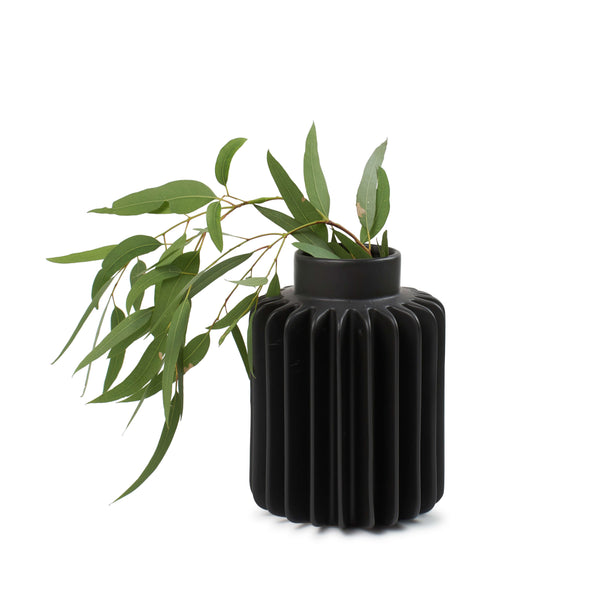 salt & pepper Maxen Vase 15 x 20cm