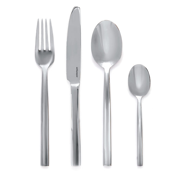 Salt & Pepper Monaco Cutlery Set - 16 Piece
