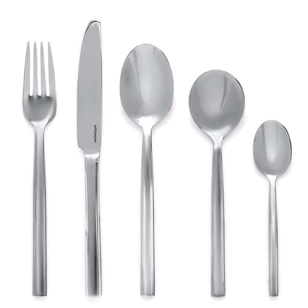 salt & pepper Monaco Cutlery Set - 30 Piece
