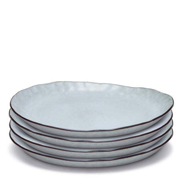 salt & pepper Nomad Dinner Plates 28cm - Set of 4