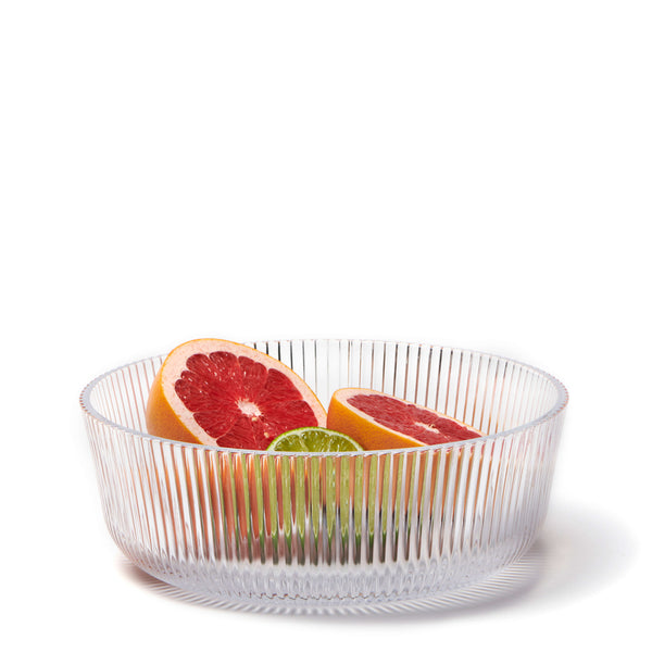 salt & pepper Ogin Glass Serving Bowl 26cm