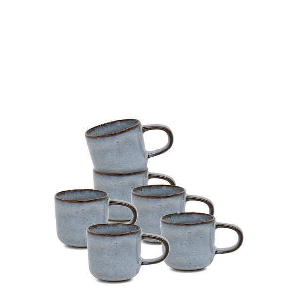 salt & pepper Relic Espresso Cups 95mL - Set of 6