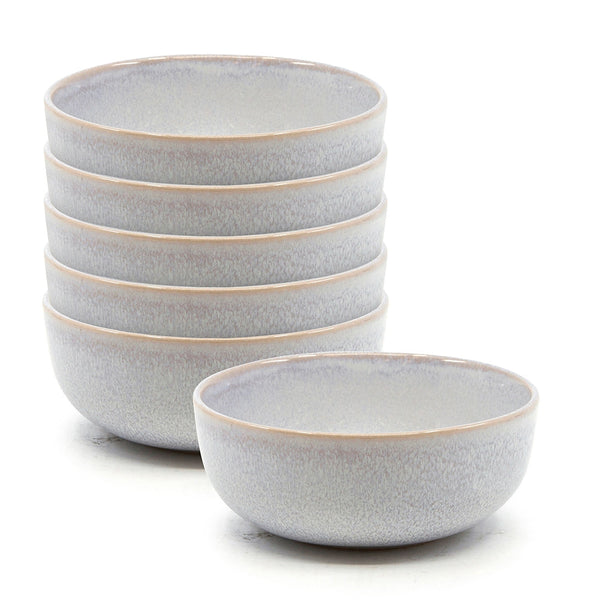 Salt & Pepper Relic Rice Bowls 12 X 5cm - Set Of 6