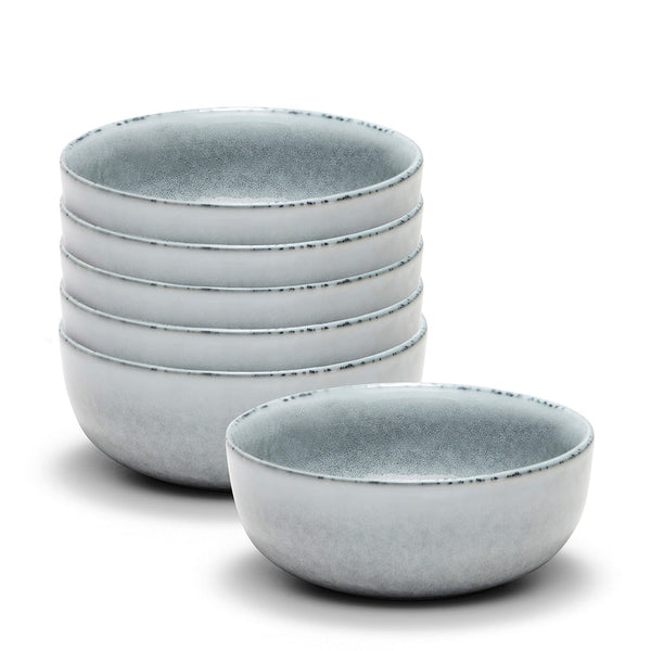 salt & pepper Relic Rice Bowls 12 x 5cm - Set of 6