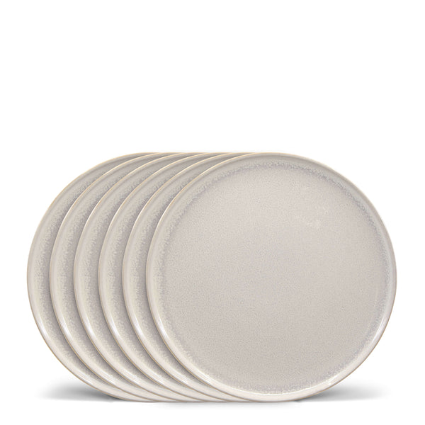 salt & pepper Relic Side Plates 20cm - Set of 6