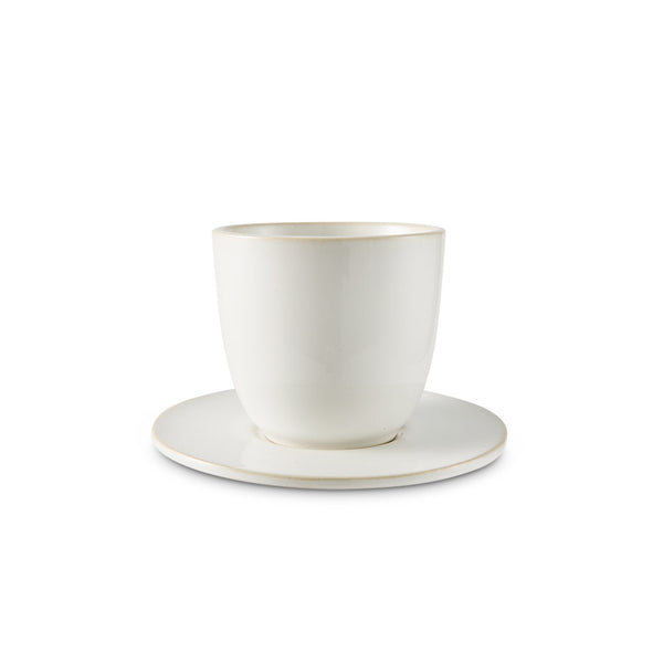 salt & pepper Riley Espresso Cup & Saucer 150mL