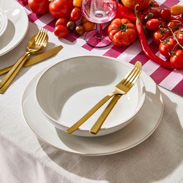 Salt & Pepper Riley Pasta Bowl 21 X 5.5cm - Set Of 4