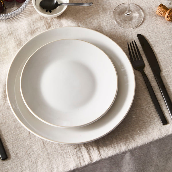 Salt & Pepper Riley Side Plate 21cm - Set Of 4