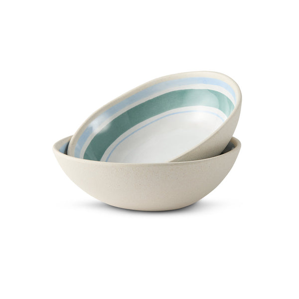salt & pepper Riviera Bowl 18cm - Set of 6