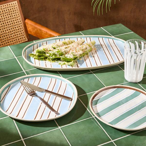 Salt & Pepper Riviera Side Plate 22cm - Set Of 6