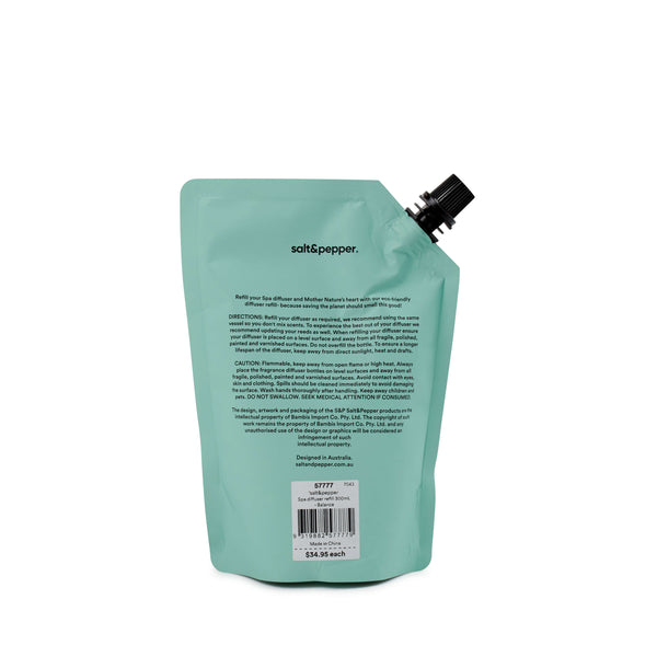 Salt & Pepper Spa Diffuser Refill 300mL