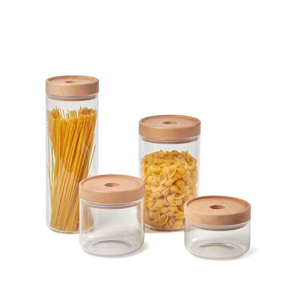 Salt & Pepper Store Canister 13 X 11cm