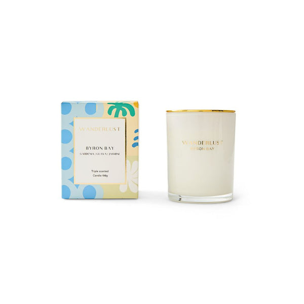 Salt & Pepper Wanderlust Candle With Lid 198g