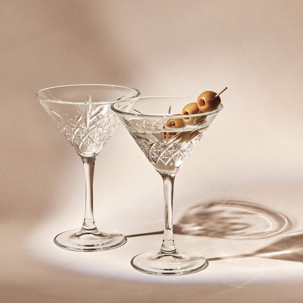 Salt & Pepper Winston Martini Glasses 230mL - Set Of 4