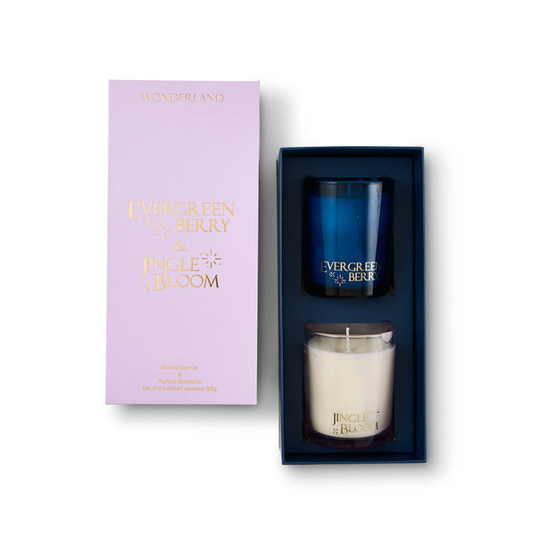 Salt & Pepper Wonderland 198g Candle - Set Of 2