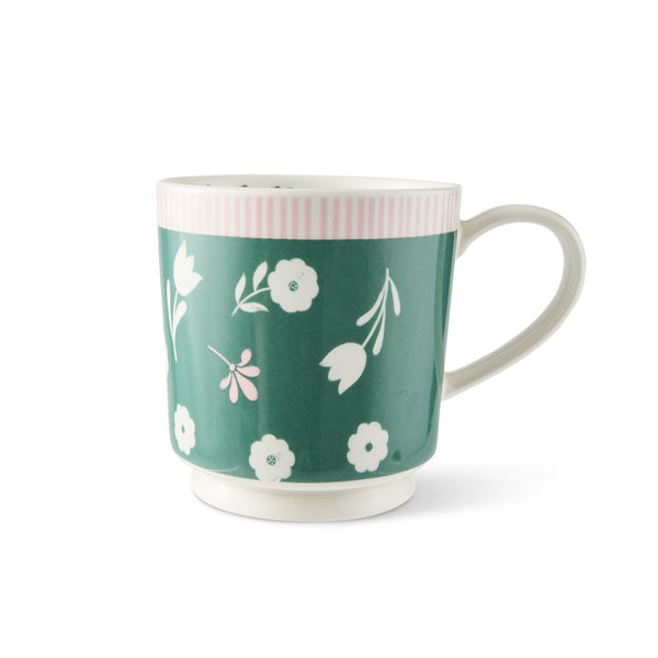 salt & pepper Wonderland Belle Fleur Mug 360mL
