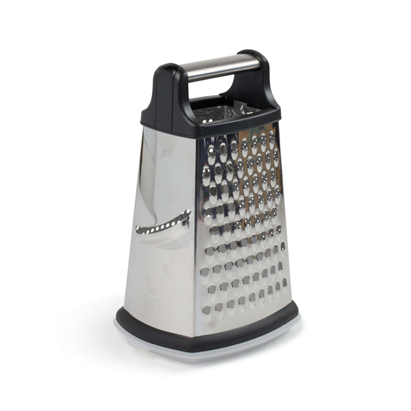 Salt & Pepper Tool 4 Sided Grater With Storage 16 X 13cm