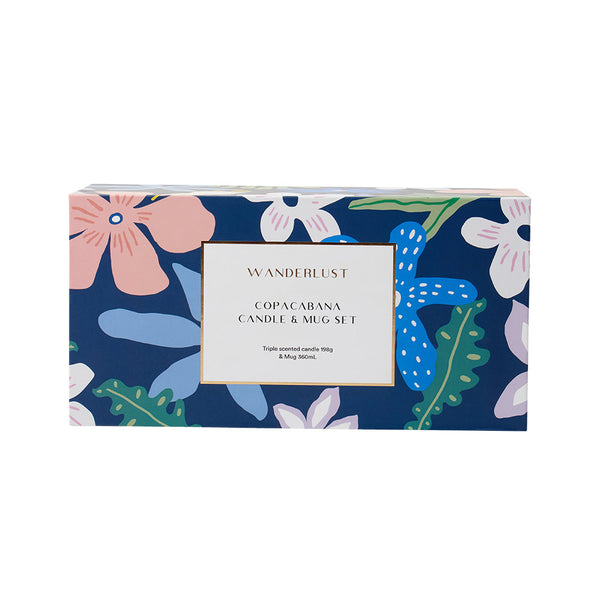 Salt & Pepper Wanderlust 360ml Mug And 198g Candle Gift Pack