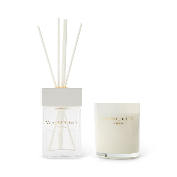 Salt & Pepper Wanderlust Candle & Diffuser Gift Pack - 2 Piece