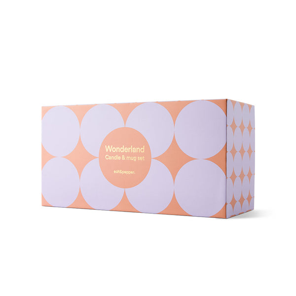 Salt & Pepper Wonderland Evergreen Candle And Mug Set