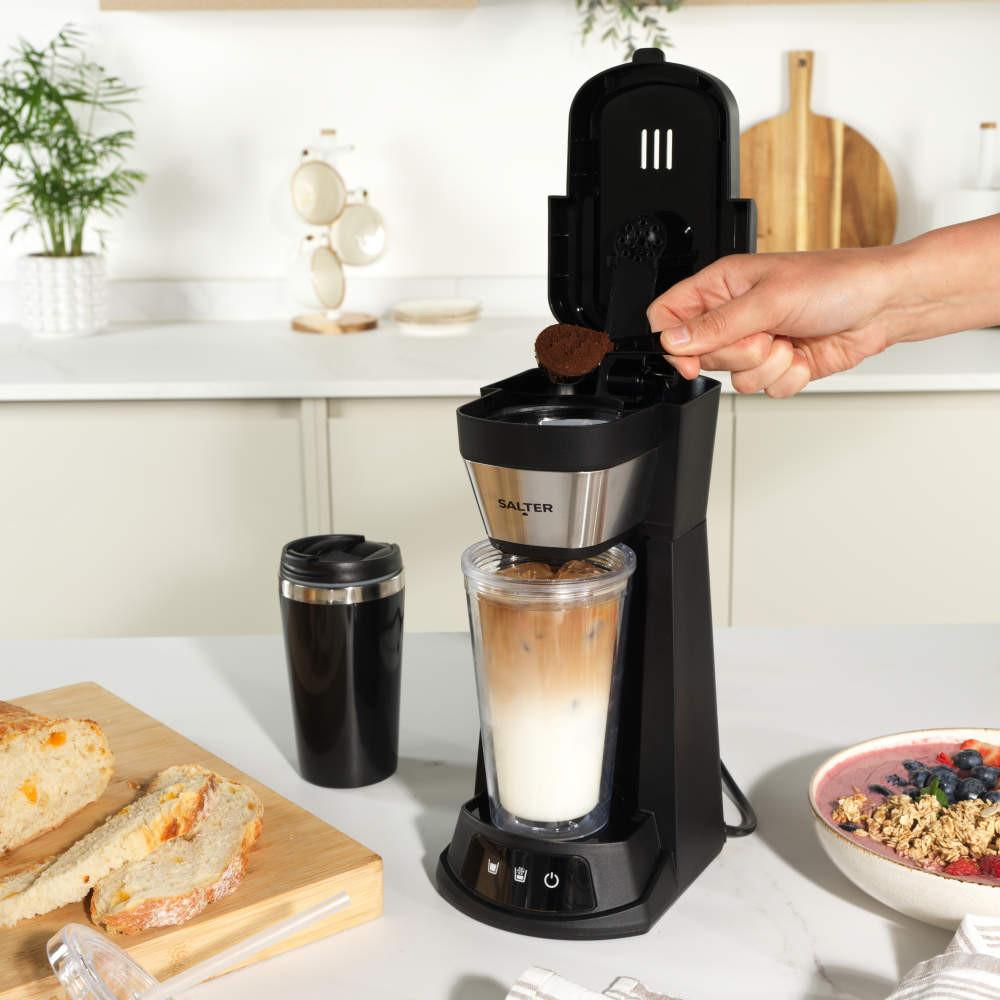 Salter 2 In 1 Iced Coffee Maker & Electric Coffee Grinder