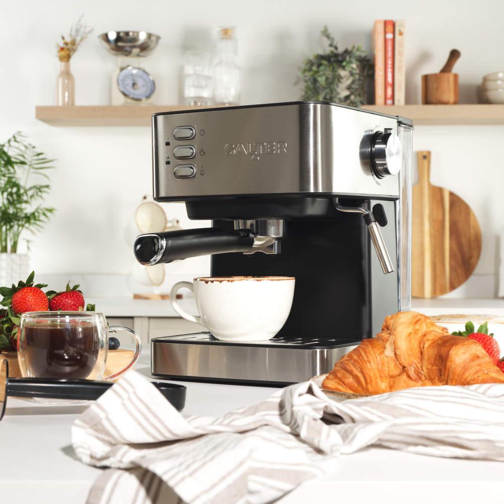 Salter 4-Piece Breakfast Countertop Set - Stainless Steel