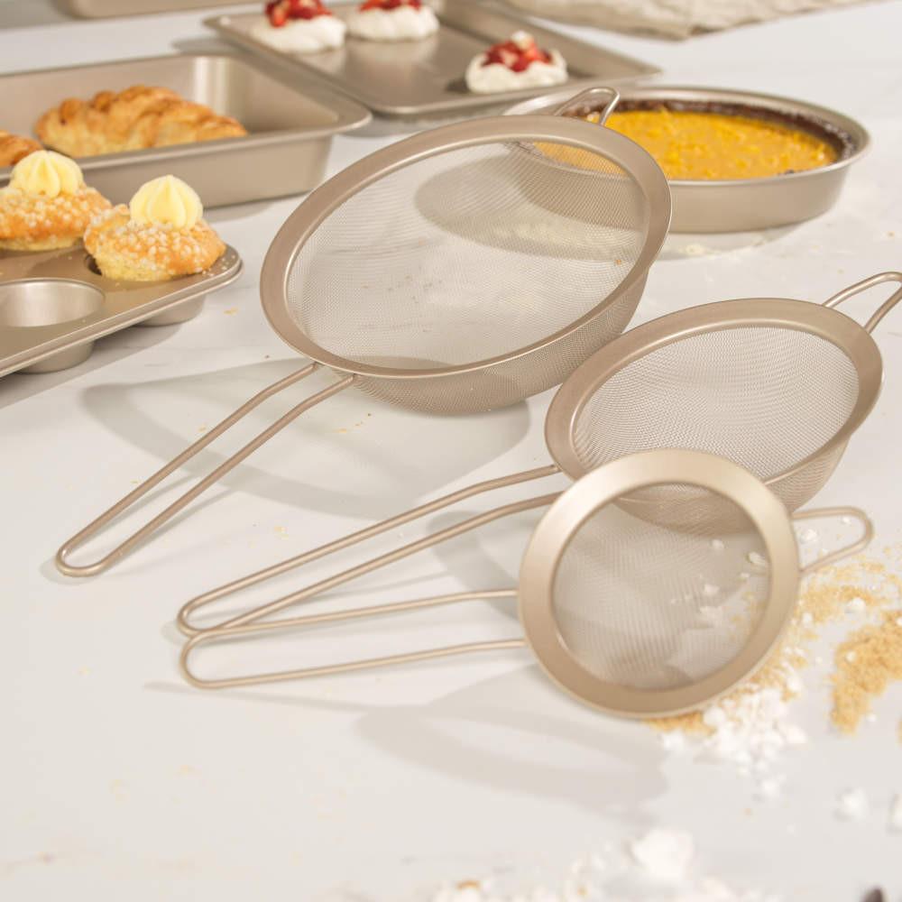 Salter Bakes 12 Piece Scale & Utensils Set –Black/Gold