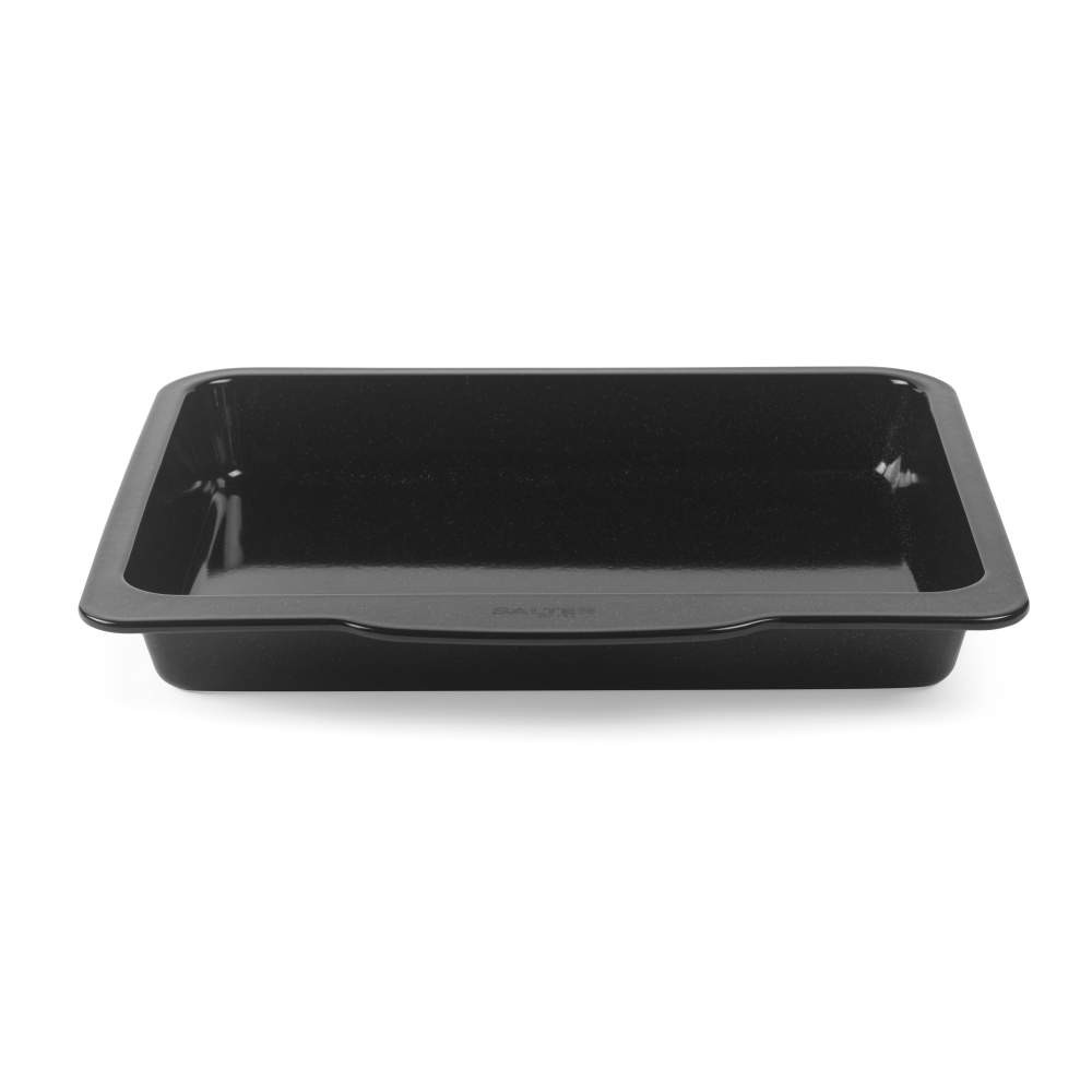 salter Brilliance 37cm Roasting Tray | Vitreous Enamel