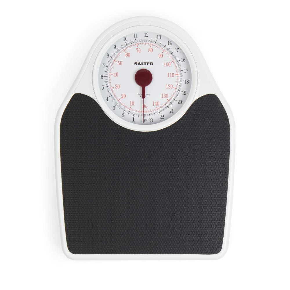 salter Doctor Style Mechanical Bathroom Scale - White