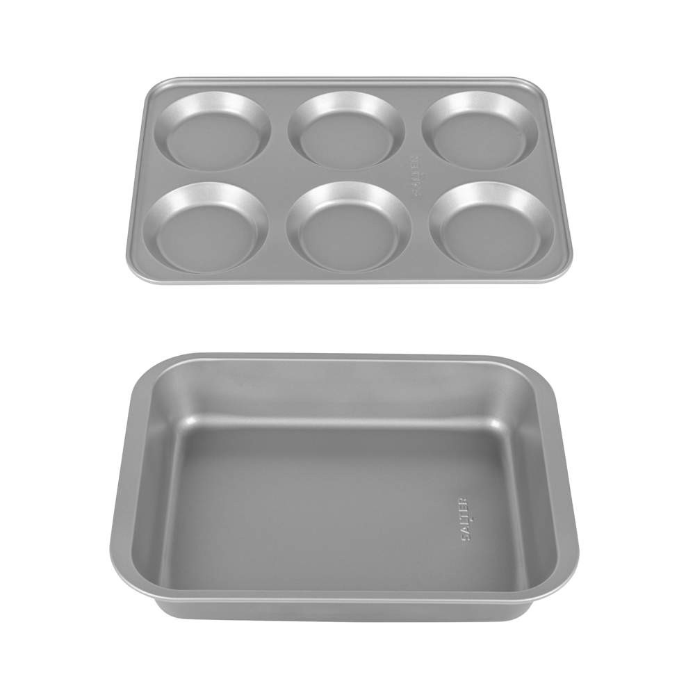salter Essentials Roasting & Yorkshire Pudding Tray Set - PFOA-Free